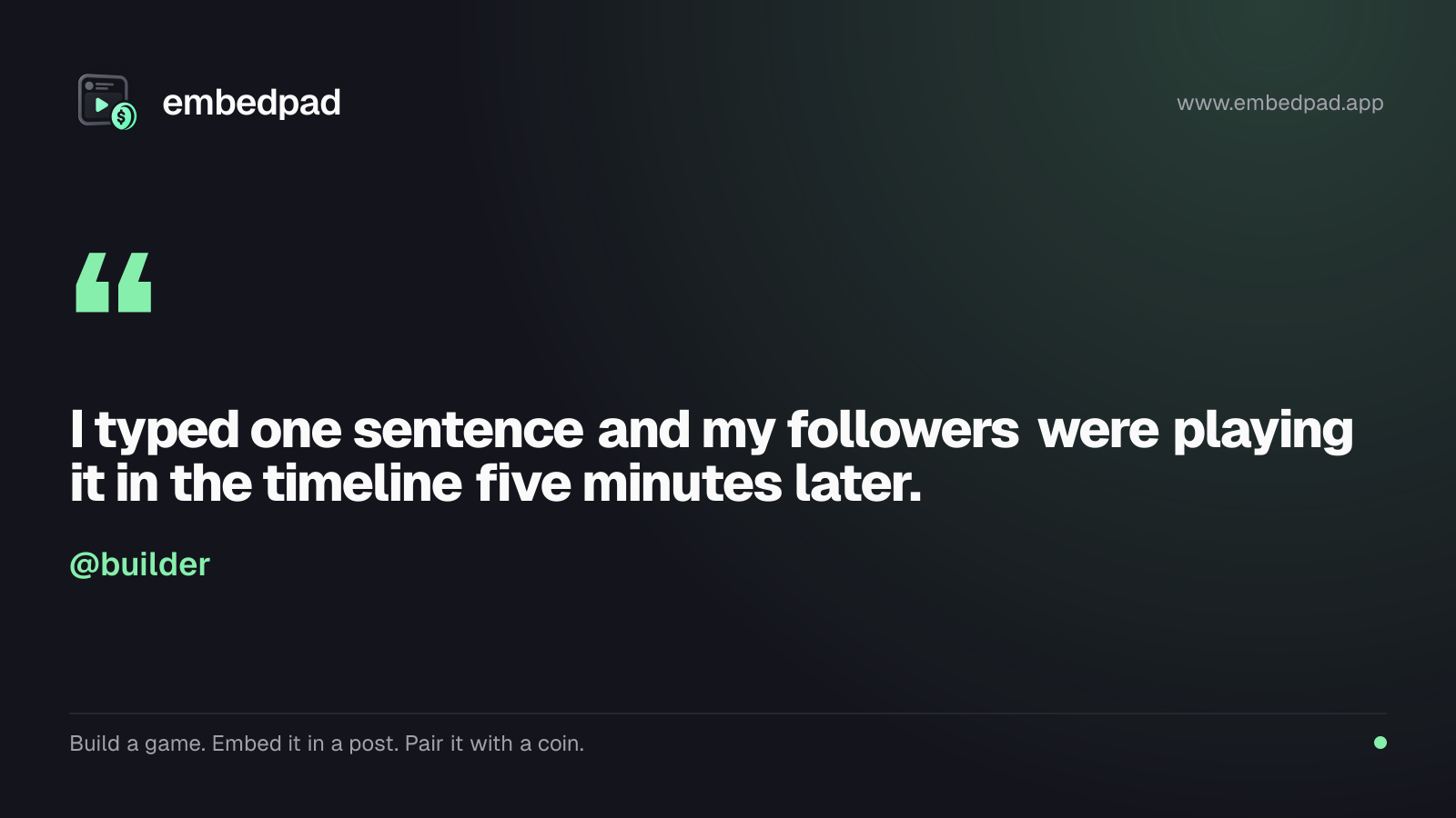Quote card example